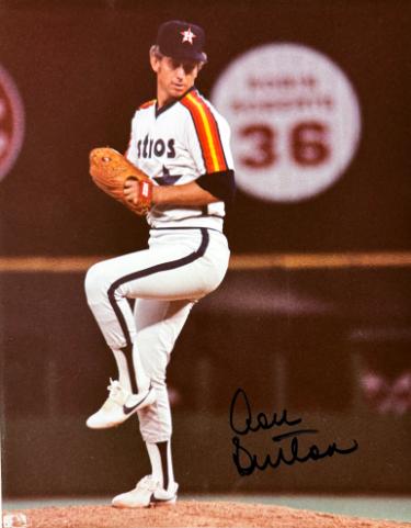 Don Sutton signed Houston Astros MLB Licensed 8x10 Photo minor dings- Tuff Stuff COA (HOF)