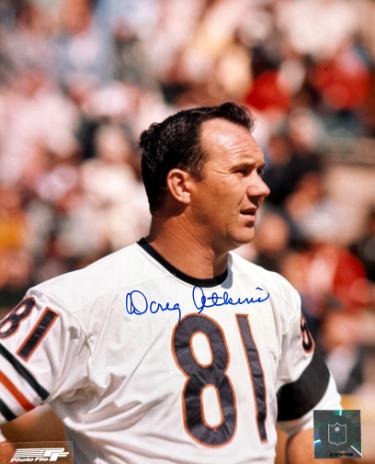 Doug Atkins signed Chicago Bears NFL 8x10 Photo minor dings- COA (9X Pro Bowl)