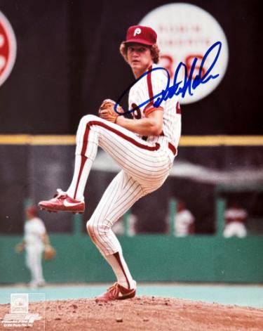 Dickie Noles signed Philadelphia Phillies MLB Licensed 8x10 Photo minor dings- COA