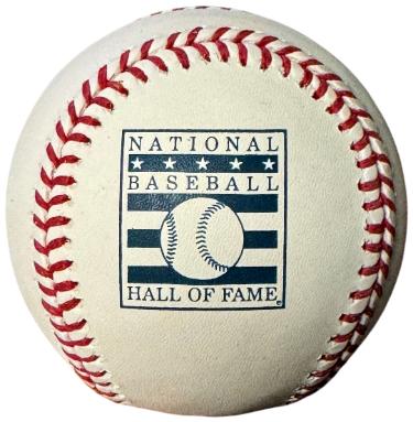 Rawlings Official MLB HOF Baseball HALL OF FAME Logo Boxed/Manfred- NIB-New/Pristine