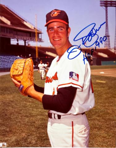 Jim Palmer signed Baltimore Orioles MLB Licensed 8x10 Photo HOF 1990 minor dings- COA