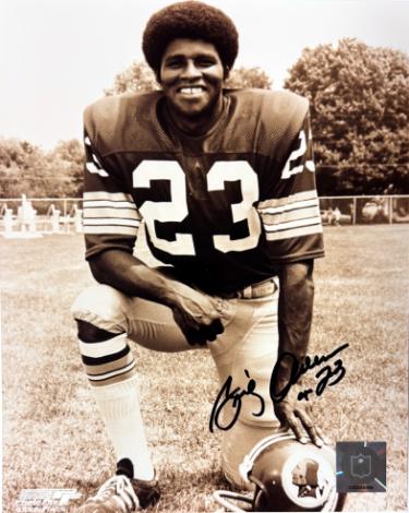 Brig Owens signed Washington NFL 8x10 Photo minor dings #23- COA