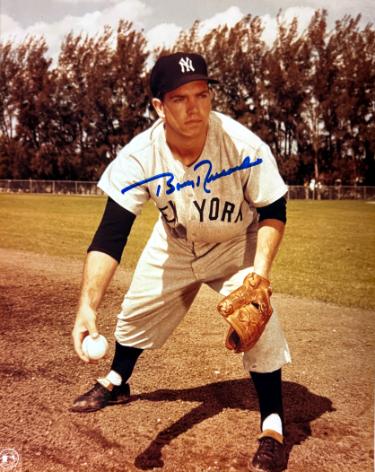 Bobby Richardson signed New York Yankees MLB 8x10 Photo minor dings- COA