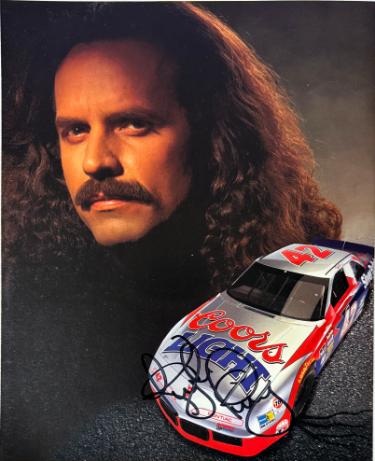Kyle Petty signed NASCAR Racing Coors Light 8x10 Photo- COA