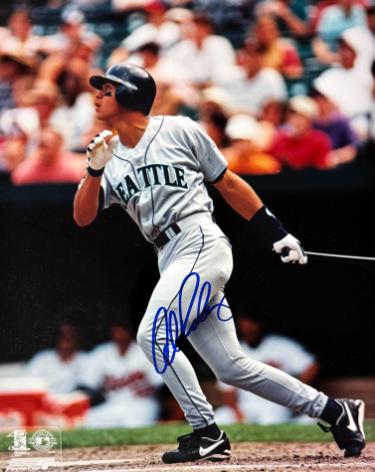 Alex Rodriguez signed Seattle Mariners MLB 8x10 Photo minor dings- - A.A.U Certified (Authentics Autographs Unlimited/3X AL MVP)