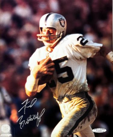 Fred Biletnikoff signed Oakland Raiders 8x10 Photo minor dings- Sports World COA