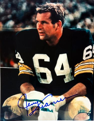 Jerry Kramer signed Green Bay Packers 8x10 Photo minor dings- COA (HOF)
