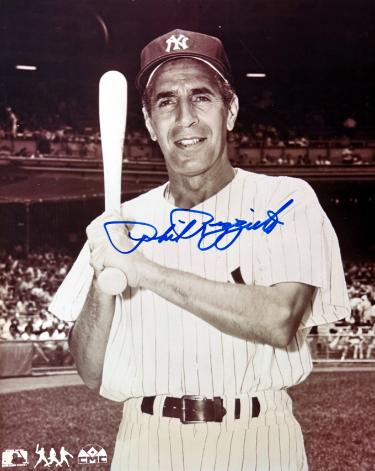 Phil Rizzuto signed New York Yankees MLB Licensed 8x10 Photo minor dings- Tuff Stuff COA (HOF)