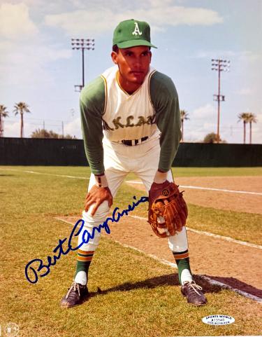 Bert Campaneris signed Kansas City A's MLB 8x10 Photo - Sports World Collectibles COA