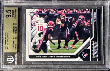 CJ/C.J. Stroud 2023 Panini Instant Rookie Card (RC) #55- Beckett/BGS Graded 9.5 Gem Mint (Sub Grades/Ohio State/Texans)