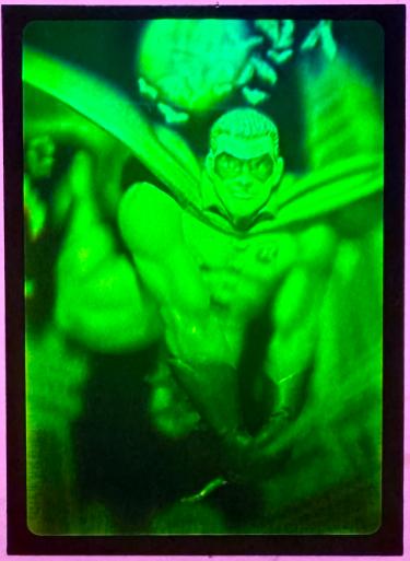 1995 Fleer Robin Batman Forever Metal 3-D Hologram Chase Insert