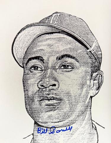 Bill Powell signed Negro League 8x10 Photo Birmingham Black Barons- BP SPORTS COA