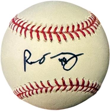 Ross Ohlendorf signed Official Rawlings Major League Baseball #49- COA (Yankees/Pirates)