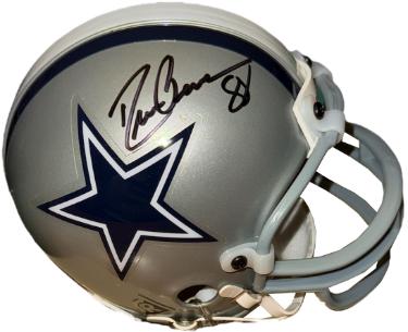 Drew Pearson signed Dallas Cowboys Riddell NFL Mini Helmet #88- Topps Certified Holo/COA