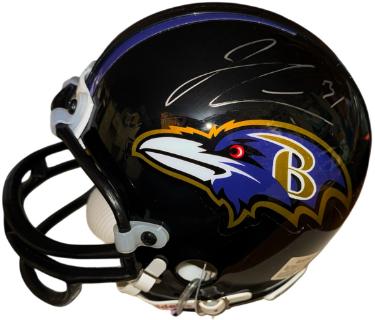 Jamal Lewis signed Baltimore Ravens NFL Riddell Mini Helmet #31- Topps Holo/Vols
