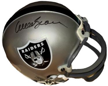 Willie Brown signed Oakland Raiders Riddell NFL Mini Helmet- Playoff Hologram (HOF/4X Pro Bowl)