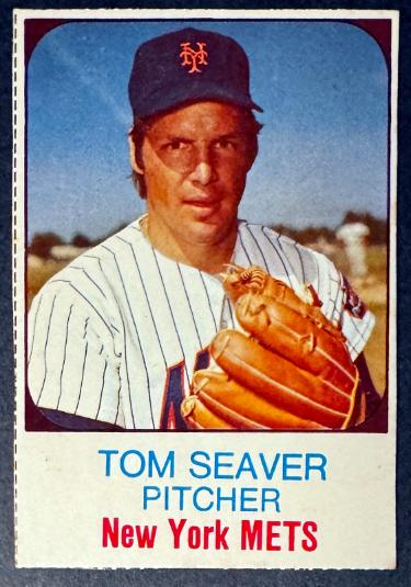 Tom Seaver 1975 Hostess Hand Cut Card #75 (New York Mets/HOF)