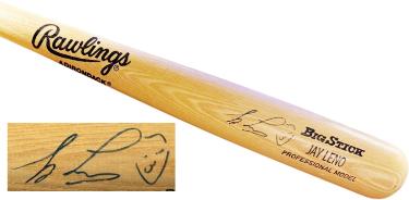 Jay Leno Signed Rawlings Adirondack Personal Model 34 Baseball Batw/ Art  Beckett (Tonight Show/Comedian)