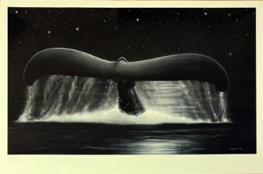 Robert Wyland signed 2002 Sea of Stars 28x18 Lithograph - LTD /750- COA NEW