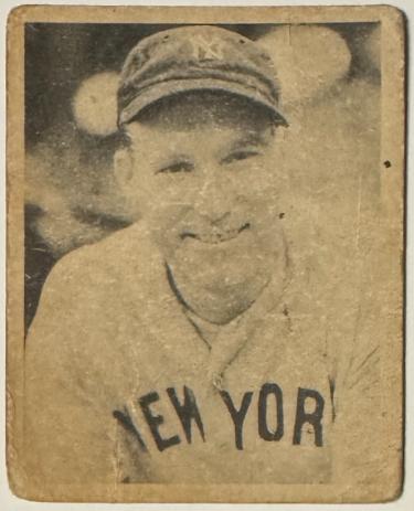 Charles Ruffing 1939 Play Ball Rookie Card #3 - Authentic (New York Yankees)