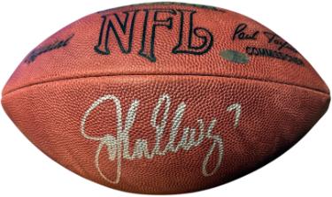 John Elway signed Official Wilson Leather NFL Tagliabue Football #7- Steiner Sports Hologram/COA (Denver Broncos/HOF)