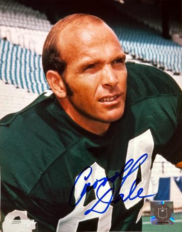 Carroll Dale signed Green Bay Packers NFL Licensed 8x10 Photo minor dings- COA