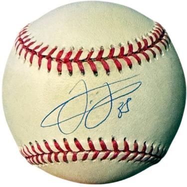 Frank Thomas signed OFC Rawlings American League Baseball #35 toned- Goldin COA (Chicago White Sox)