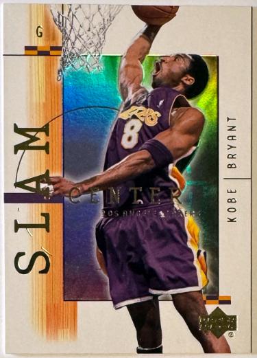 Kobe Bryant 2001-02 Upper Deck Slam Center Card #SC1 (Los Angeles Lakers/HOF)