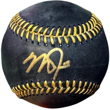 Mike Trout signed Rawlings Black Official Major League Baseball- MLB Hologram (Angels)