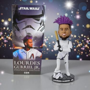 Lourdes Gurriel Jr. 2024 Diamondbacks Star Wars Stormtrooper Bobblehead SGA-NEW NIB