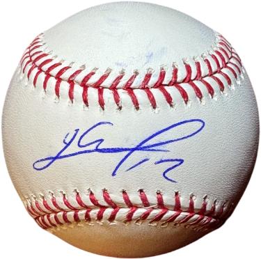 Lourdes Gurriel Jr signed Rawlings Official Major League Baseball #12- MLB Hologram (Diamondbacks/Blue Jays)