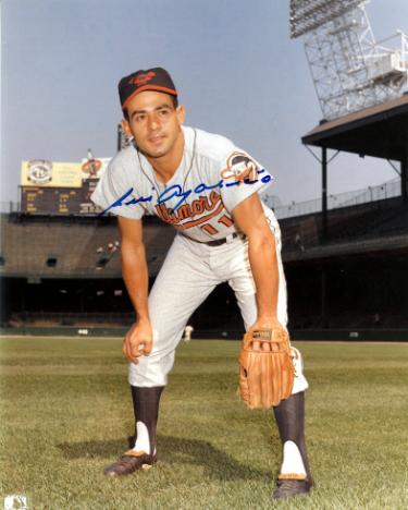 Luis Aparicio signed Baltimore Orioles MLB Licensed 8x10 Photo imperfect- CSA COA