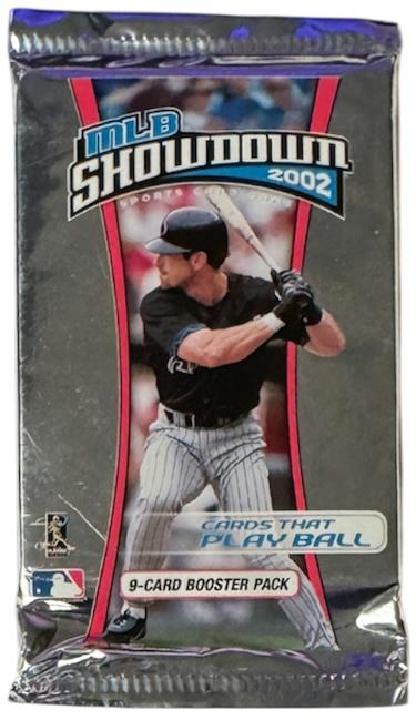 2002 MLB Showdown Factory Sealed  Booster Pack 9CPP - NEW/WOC