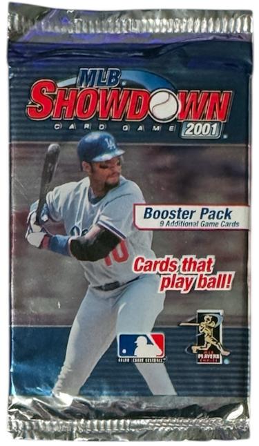 2001 MLB Baseball Showdown Series 1 Booster Pack Factory SEALED 9CPP - New