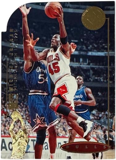 Michael Jordan 1994-95 SP Championship Die Cut Card #41 (Chicago Bulls/GOAT/HOF)