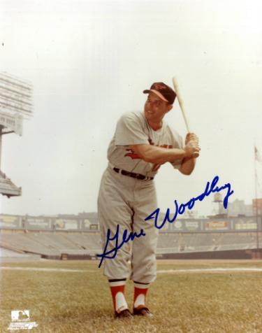 Gene Woodling signed Baltimore Orioles MLB Licensed 8x10 Photo imperfect- COA