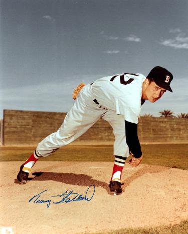 Tracy Stallard signed Boston Red Sox MLB Licensed 8x10 Photo imperfect- COA