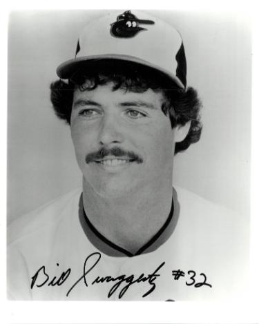 Bill Swaggerty signed Baltimore Orioles 8x10 Photo imperfect - COA/Show Ticket