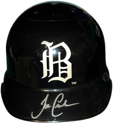 Joe Crede signed Birmingham Barons Mini Batting Helmet-Just Memorabilia Holo/COA