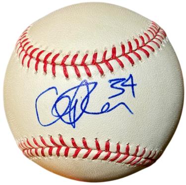 Cliff Lee signed Rawlings Official Major League Baseball #34- COA (CY/2X WS Champ)