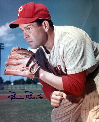 Robin Roberts signed Philadelphia Phillies MLB Licensed 8x10 Photo- COA (HOF)