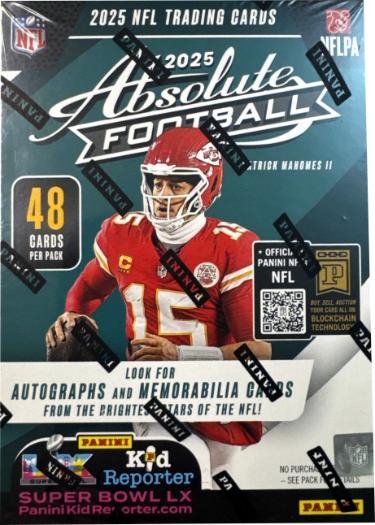 2025 Panini Absolute NFL Football Blaster Box- 6PK/8CPP- Factory Sealed/Kaboom!