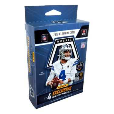 2025 Panini Mosaic NFL Football Hanger Box- New/ Factory Sealed (Blue Scope)