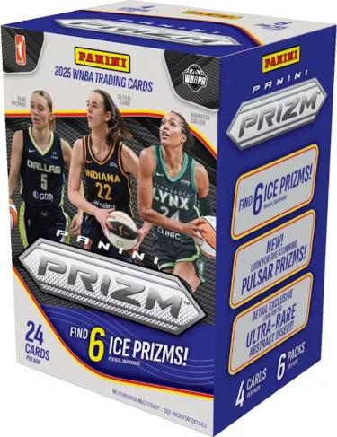 2025 Panini Prizm WNBA Basketball Blaster Box- 6PK/4CPP/24CPB New/Factory Sealed