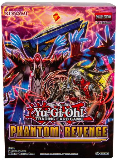 2020 Yu-Gi-Oh! Phantom Revenge Box- English 1st Edition- 4 PKS/7CPP - New/Sealed