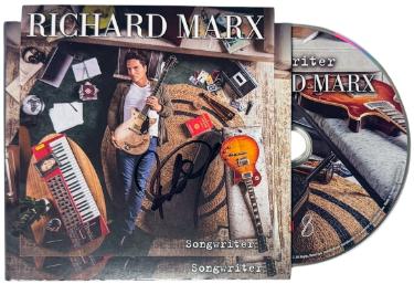 Richard Marx signed 2024 Songwriter 4.75x4.75 Art Card Insert/CD/Booklet - COA
