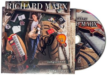 Richard Marx signed 2024 Songwriter 4.75x4.75 Art Card Insert/CD/Booklet - COA