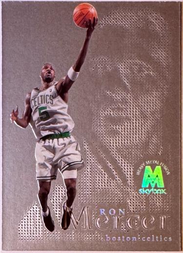 Ron Mercer 1998-99 Skybox Molten Heavy Metal Fusion RARE Sample/Promo Card (Boston Celtics/Kentucky)
