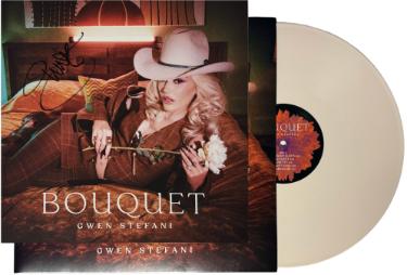 Gwen Stefani signed 2024 Bouquet 11.5x11.5 Art Card/Album Cover/LP/Vinyl/Record - COA