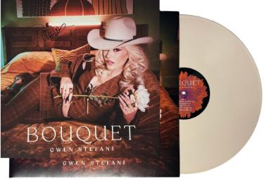 Gwen Stefani signed 2024 Bouquet 11.5x11.5 Art Card/Album Cover/LP/Vinyl/Record - COA